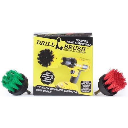 Drillbrush Kitchen Accessories - Pot Cleaner - Rice Cooker - Scrubber 2in-S-GR-QC-DB